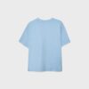 Kortärmad T-shirt med tryck och applikation