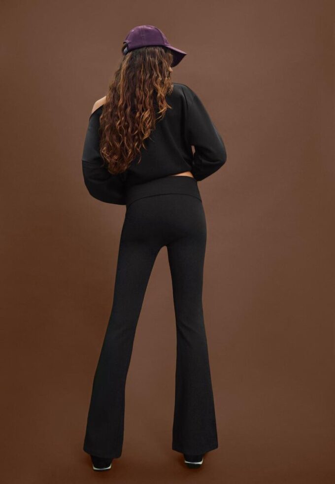 Leggings med utsvängda ben Leggings med utsvängda ben