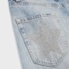 Lågmidjade jeans med Wide Leg och stjärndetalj Lågmidjade jeans med Wide Leg och stjärndetalj