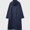 Lång, flödande parkas Lång, flödande parkas
