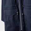 Lång, flödande parkas Lång, flödande parkas