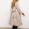 Lång, flödande trenchcoat Lång, flödande trenchcoat