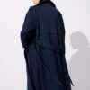 Lång, flödande trenchcoat Lång, flödande trenchcoat