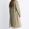 Lång, flödande trenchcoat Lång, flödande trenchcoat