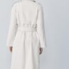 Lång, flödande trenchcoat Lång, flödande trenchcoat