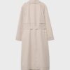 Lång, flödande trenchcoat Lång, flödande trenchcoat