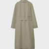 Lång, flödande trenchcoat Lång, flödande trenchcoat