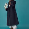 Lång, mjuk Oversize-kappa med Soft Touch-effekt Lång, mjuk Oversize-kappa med Soft Touch-effekt