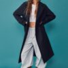 Lång, mjuk Oversize-kappa med Soft Touch-effekt Lång, mjuk Oversize-kappa med Soft Touch-effekt