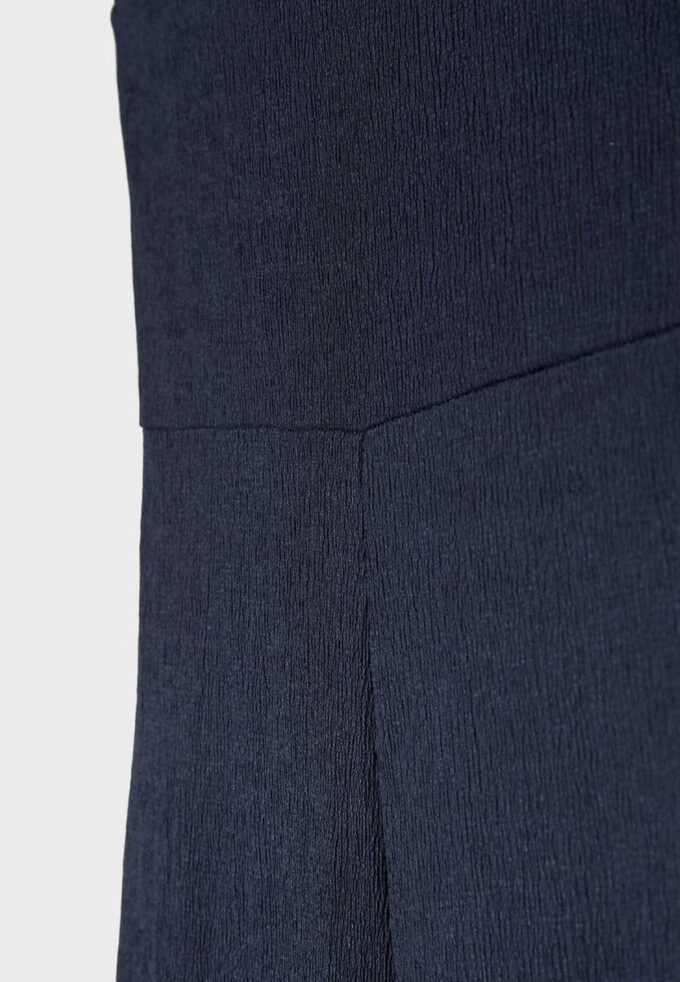 Lång ärmlös rak jumpsuit
