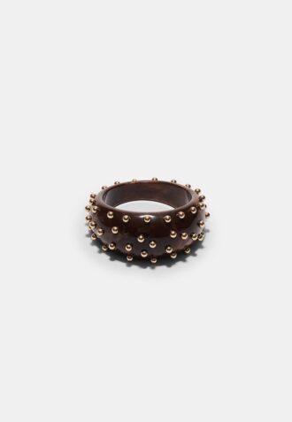 Maxi-armband med fasta nitar