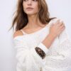 Maxi-armband med fasta nitar