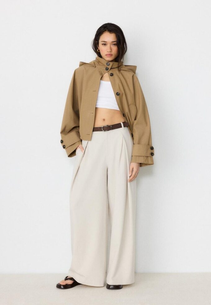 Maxi-Dart-byxor med bälte Maxi-Dart-byxor med bälte