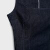 Midi-klänning i denim