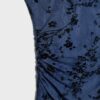 Midi-klänning i tyll med qipao-ringning Midi-klänning i tyll med qipao-ringning