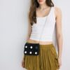 Mini Mirror Crochet Crossbody Bag