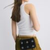 Mini Mirror Crochet Crossbody Bag