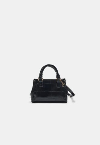 Mini-tote-väska med kokosnötslook