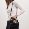 Mini-tote-väska med kokosnötslook