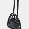 Mini-tote-väska med kokosnötslook