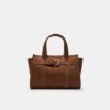 Mini-tote-väska med spänne