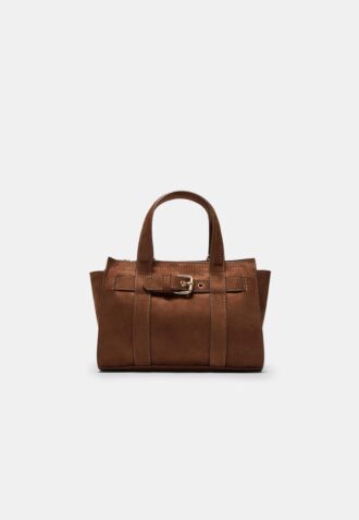 Mini-tote-väska med spänne