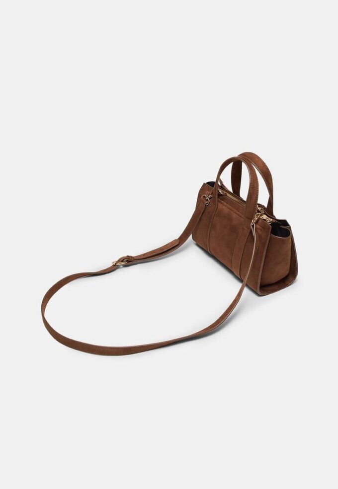 Mini-tote-väska med spänne