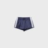 Minishorts med satineffekt