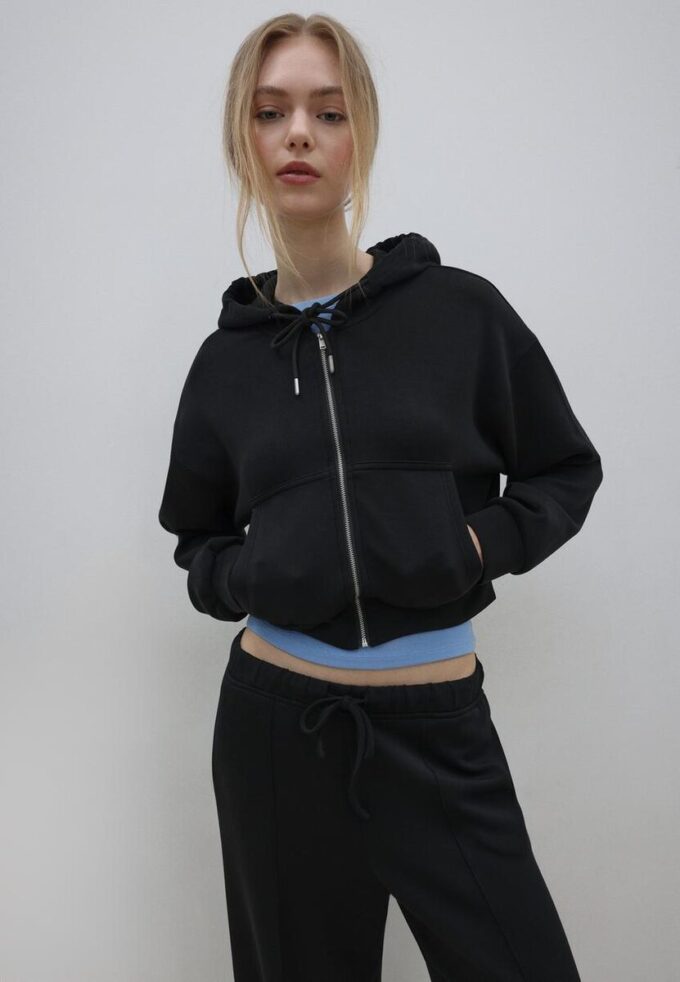 Mjuk zip-up-Sweatshirt Mjuk zip-up-Sweatshirt