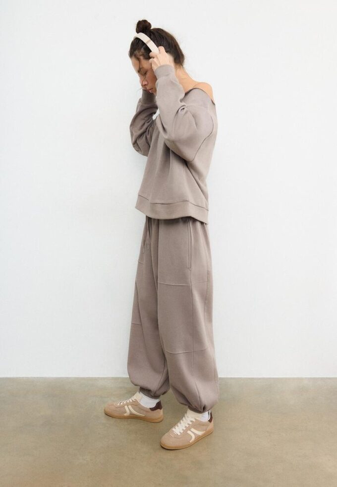Mjuka ballongjoggingbyxor Mjuka ballongjoggingbyxor