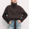 Oversize-bomberjacka med Soft Touch-yta Oversize-bomberjacka med Soft Touch-yta