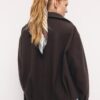 Oversize-bomberjacka med Soft Touch-yta Oversize-bomberjacka med Soft Touch-yta