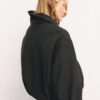 Oversize-bomberjacka med Soft Touch-yta Oversize-bomberjacka med Soft Touch-yta