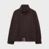 Oversize-bomberjacka med Soft Touch-yta Oversize-bomberjacka med Soft Touch-yta