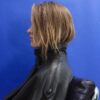 Oversize-jacka med flik i 100 % skinn Oversize-jacka med flik i 100 % skinn