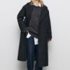 Oversize-kappa med Soft Touch-yta