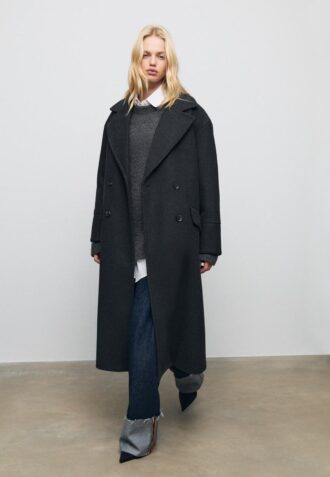 Oversize-kappa med Soft Touch-yta