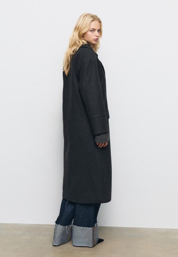 Oversize-kappa med Soft Touch-yta