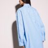 Oversize randig skjorta