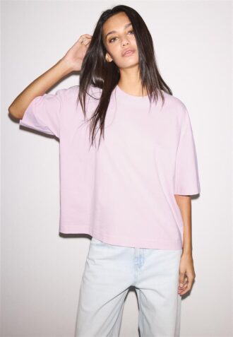 Oversize-T-shirt med korta ärmar