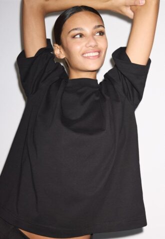 Oversize-T-shirt med korta ärmar