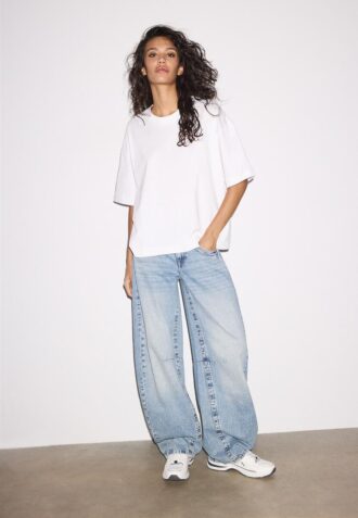 Oversize-T-shirt med korta ärmar