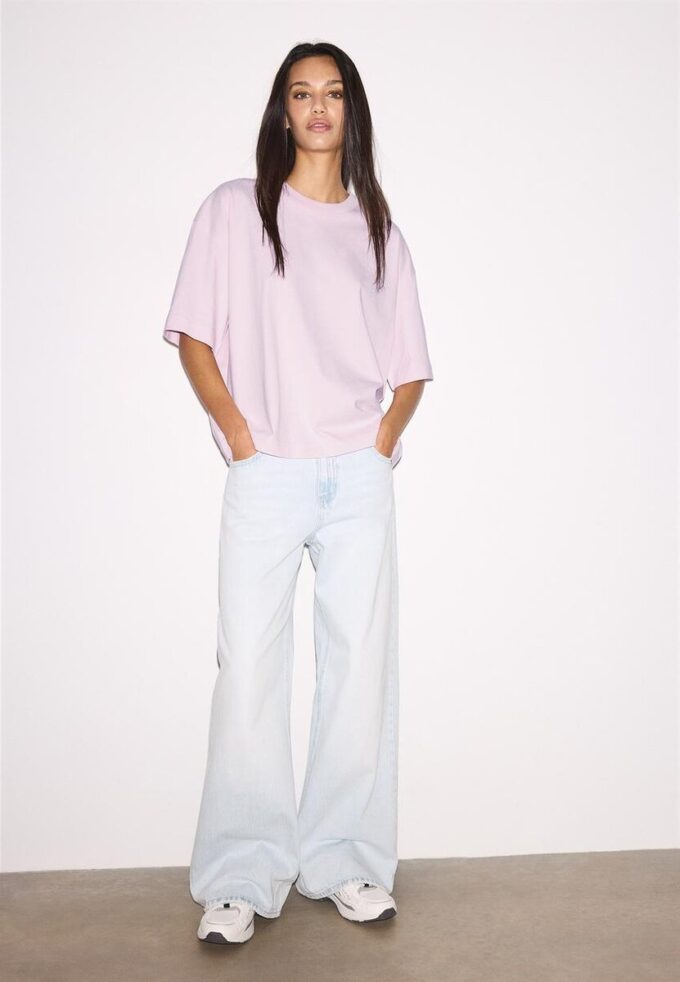 Oversize-T-shirt med korta ärmar