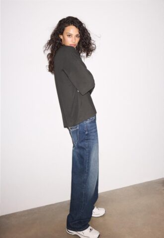Oversize-T-shirt med korta ärmar