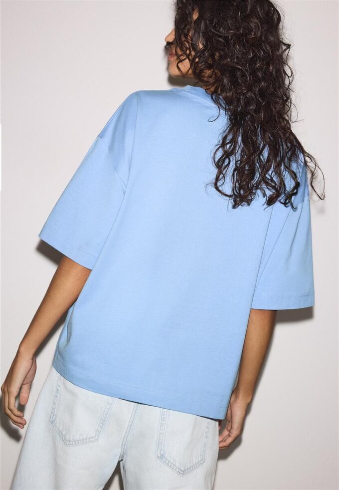 Oversize-T-shirt med korta ärmar