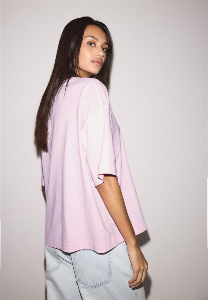 Oversize-T-shirt med korta ärmar