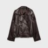 Oversize trenchcoat i 100 % skinn Oversize trenchcoat i 100 % skinn