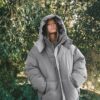Oversize vadderad jacka med huva Oversize vadderad jacka med huva
