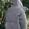Oversize vadderad jacka med huva Oversize vadderad jacka med huva