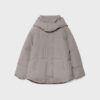 Oversize vadderad jacka med huva Oversize vadderad jacka med huva